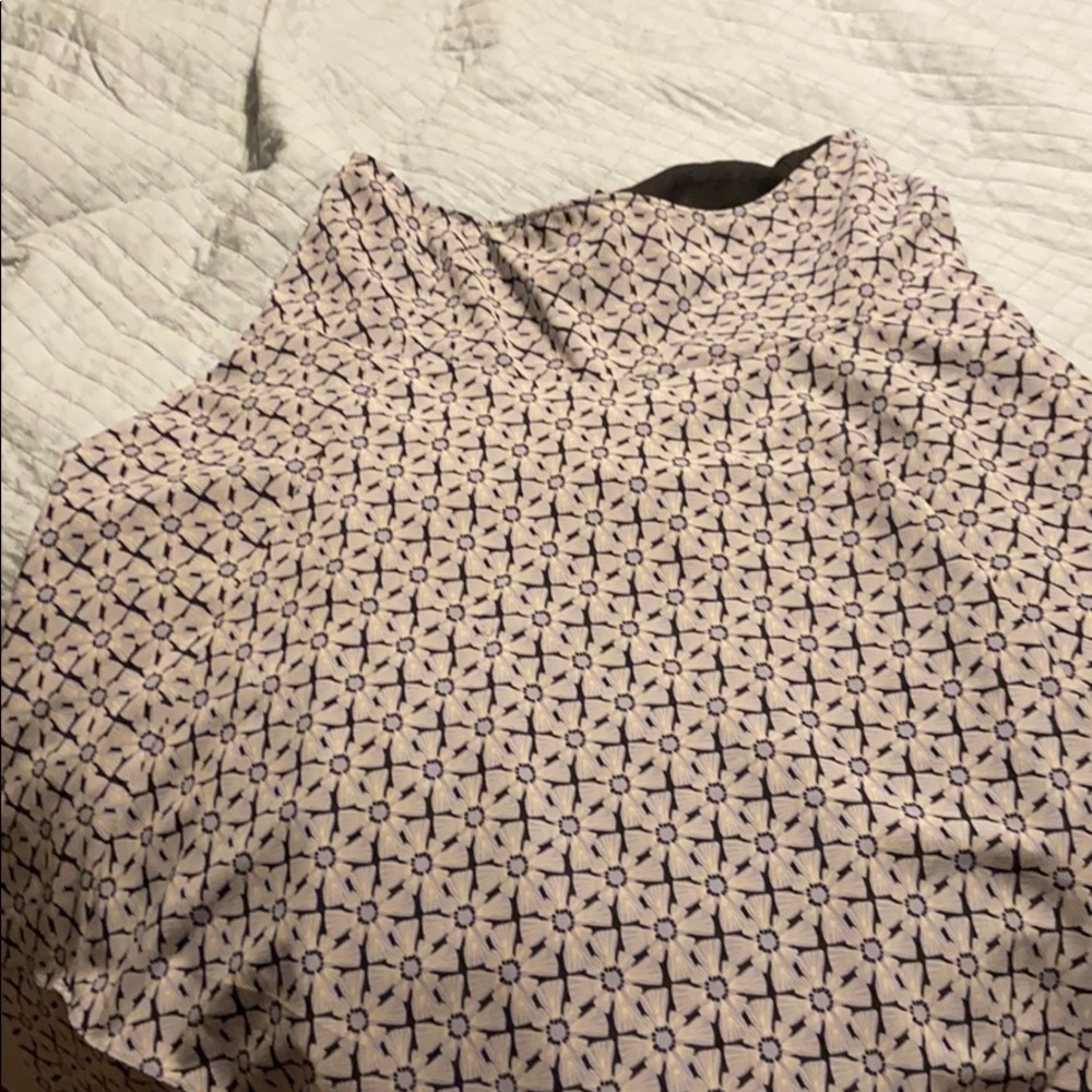 Blue and White Skirt